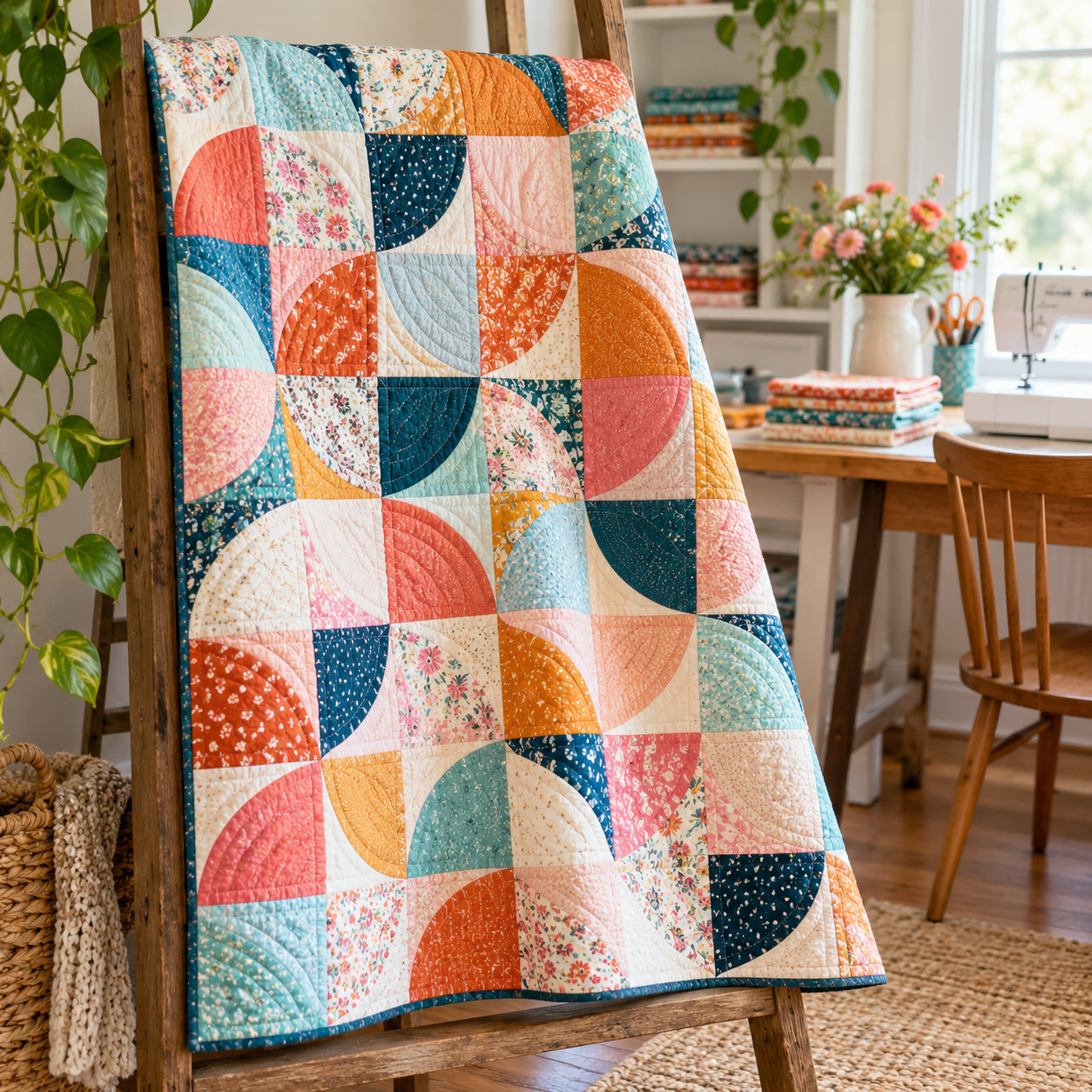 Quilting with Curves: 8 Tips for Better Curved Piecing