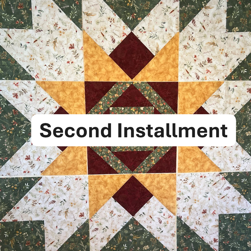 See It Sew It - Oct 30 Second Installment of 4 Part Sew Along