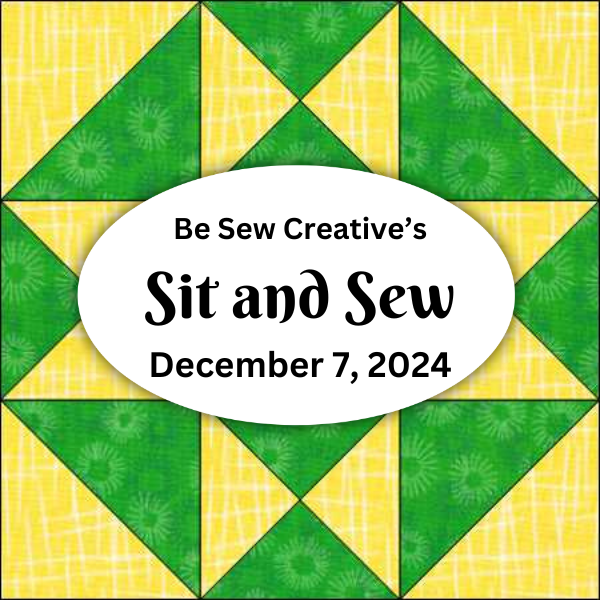 Sit and Sew  - December 2024