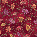 Autumn Breeze - Dancing Leaves Red