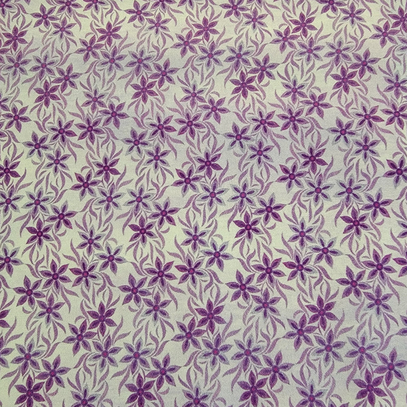 Counterpoint II - Small Floral - Purple