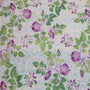 Counterpoint II - Floral Vine - White