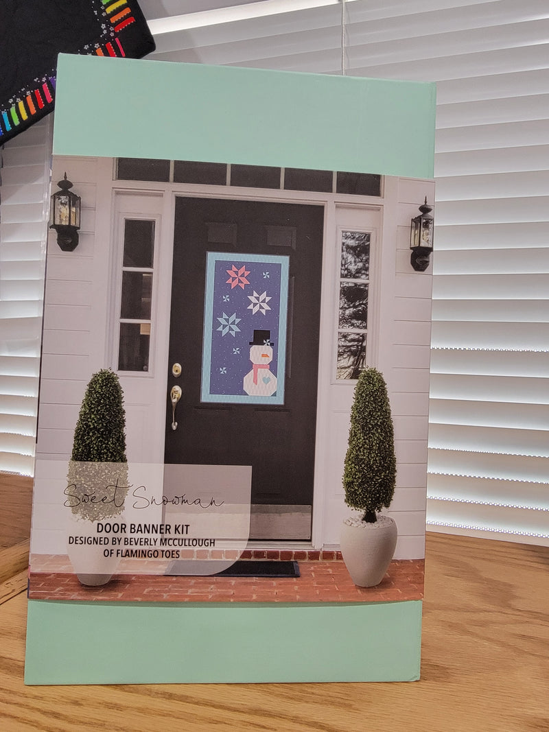 Door Banner Sweet Snowman KTKB-34151
