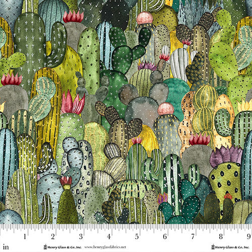 Magical Desert -  Cactus Crowd 2073-64 Matcha