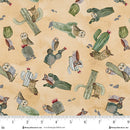 Magical Desert  Owl Toss 2079-34 Sepia