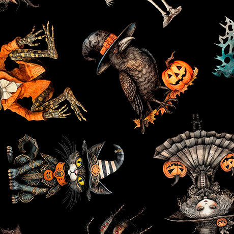 Jeepers Creepers -  Halloween Toss - Black 31009 J