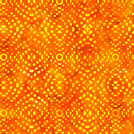 BeDazzled - Textural Dots - Orange