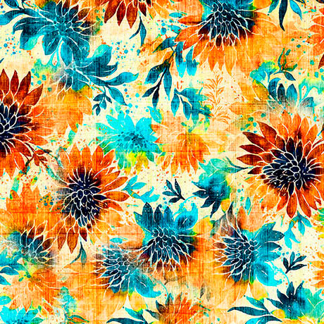 Oasis -Floral - Cream 31207 E