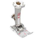 Bernina Foot #34 Reverse-Pattern w/Clear Sole - 030770.72.00