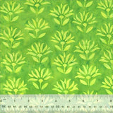 BRIGHT SUMMER Lotus, Green Batik #3473Q-X
