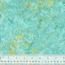 BEACH VIBES - Sparking Flowers Seafoam Batik