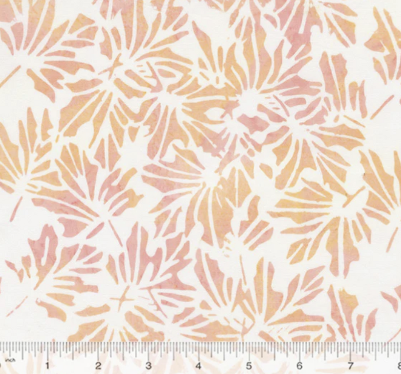 Coral Beach Maple Leaves - Blush 3686Q-X