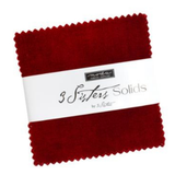 3 Sisters Solids MiniCharm Pack 44019MC