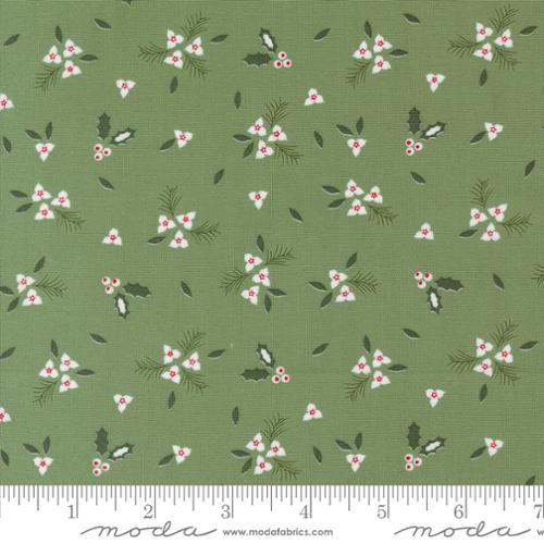 Starberry Sm Flowers on Green 29182 13