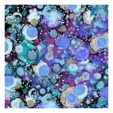 Tree of Life Abstract Allover BLUE/PURPLE-TOLI6379-BV