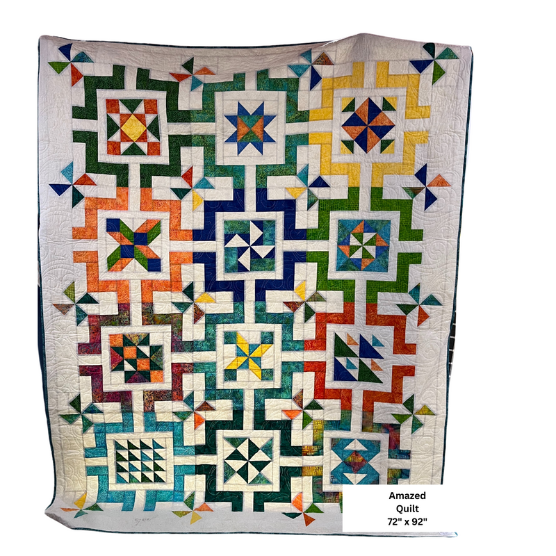 Amazed Quilt - 72" x 92"