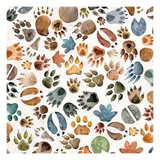 Terrors of the Pleistocen - Animal Tracks Eggshell 32182 E
