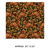 Autumn Cats - Autumn Splendor Black/Spice  16766-87