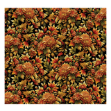 Autumn Cats - Autumn Splendor Black/Spice  16766-87