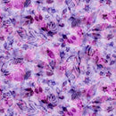 Fat Back 108'' 3 Yard Botanics Purple Flowers BOTW5290-C