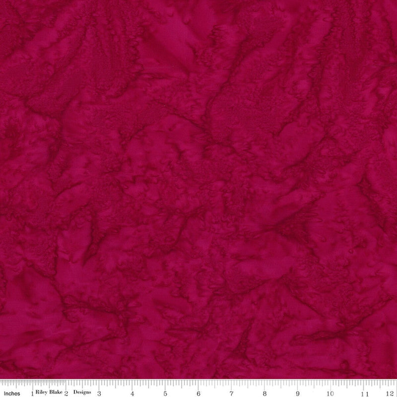 Batiks Hand-Dyes Cranberry BT21000-598