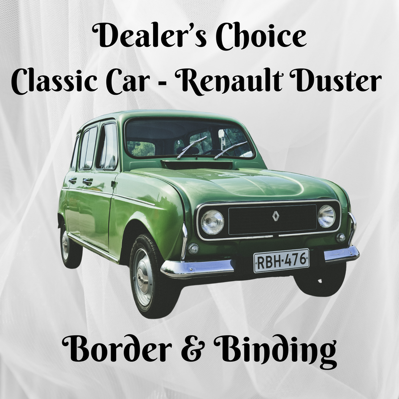 2025 Brown Bag Mystery - Renault Duster Quilt Kit