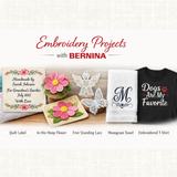Beginning Embroidery - Bernina Machines April 7 - Jun 16 2026 10:30 - 12:30