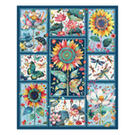 Flower panel 36" x 44"