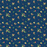 Summer's In Town Floral Navy - C17532-Navy