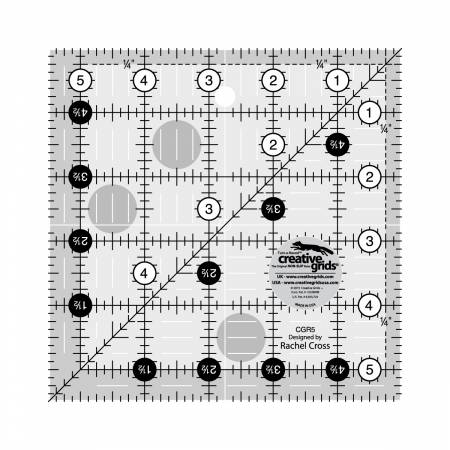 Creative Grids Quilt Ruler 5 1/2" x 5 1/2" Square