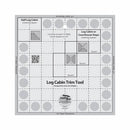 Creative Grids Log Cabin Trim Tool for 8in Finished Blocks