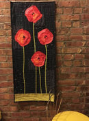 Cut Loose Poppies Pattern CLPLCR007