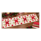 Confetti Stars Christmas Table Runner Quilt Kit – 14½" × 66½