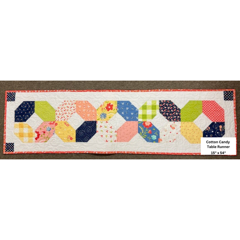 Cotton Candy Table Runner -  15" x 54"