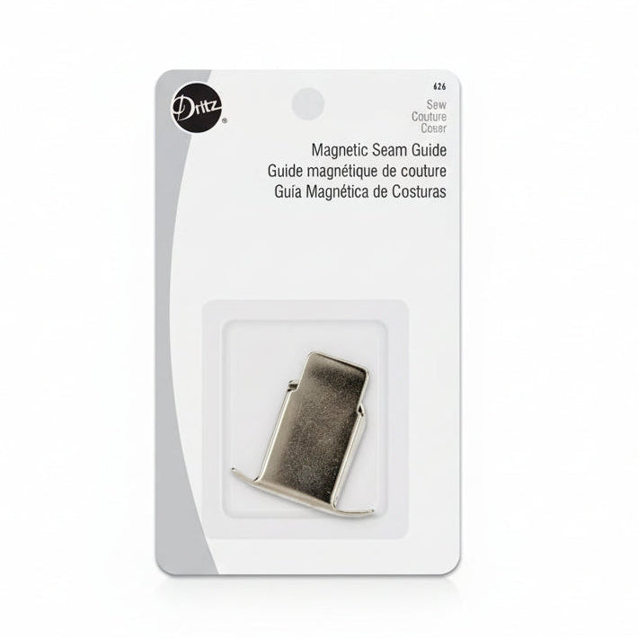 Dritz magnetic seam guide on packaging