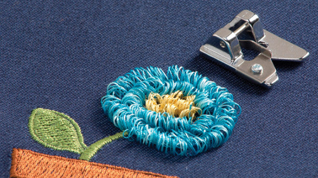 Baby Lock Foot - Fring/Looping Snap  On - Groups A, B, D, G, H ESG-LF