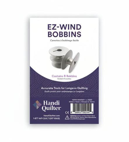 Handi Quilter EZ-Wind Bobbins packaging on a white background