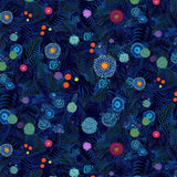 Jubilant Night Floral FLEUR-CD4434  SAPPHIRE