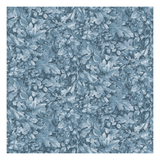 Floral Drama Digital Packed Tonal Leaves Y4910-88 Denim