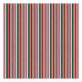 Floral Drama Digital Stripe Y4908-39 Coral