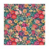 Basic Tote Bag  Kit - Floral Drama Digital Floral & Current