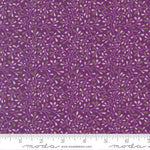 Plum colored Floral Fabric