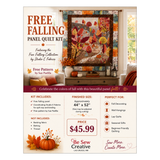Free Falling Quilt Kit | Studio E Fabrics Fall Panel Quilt