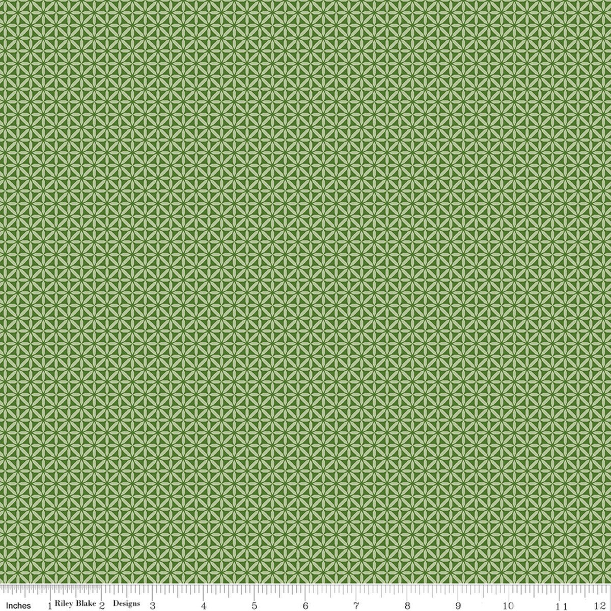 Front Porch - Geometric Green C17217-Green