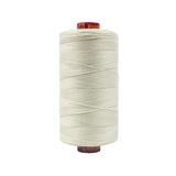 Spool of Fruitti Lamb FT4-41 12wt variegated Egyptian cotton thread featuring soft cream, warm off-white, and gentle neutral tones with subtle variation.