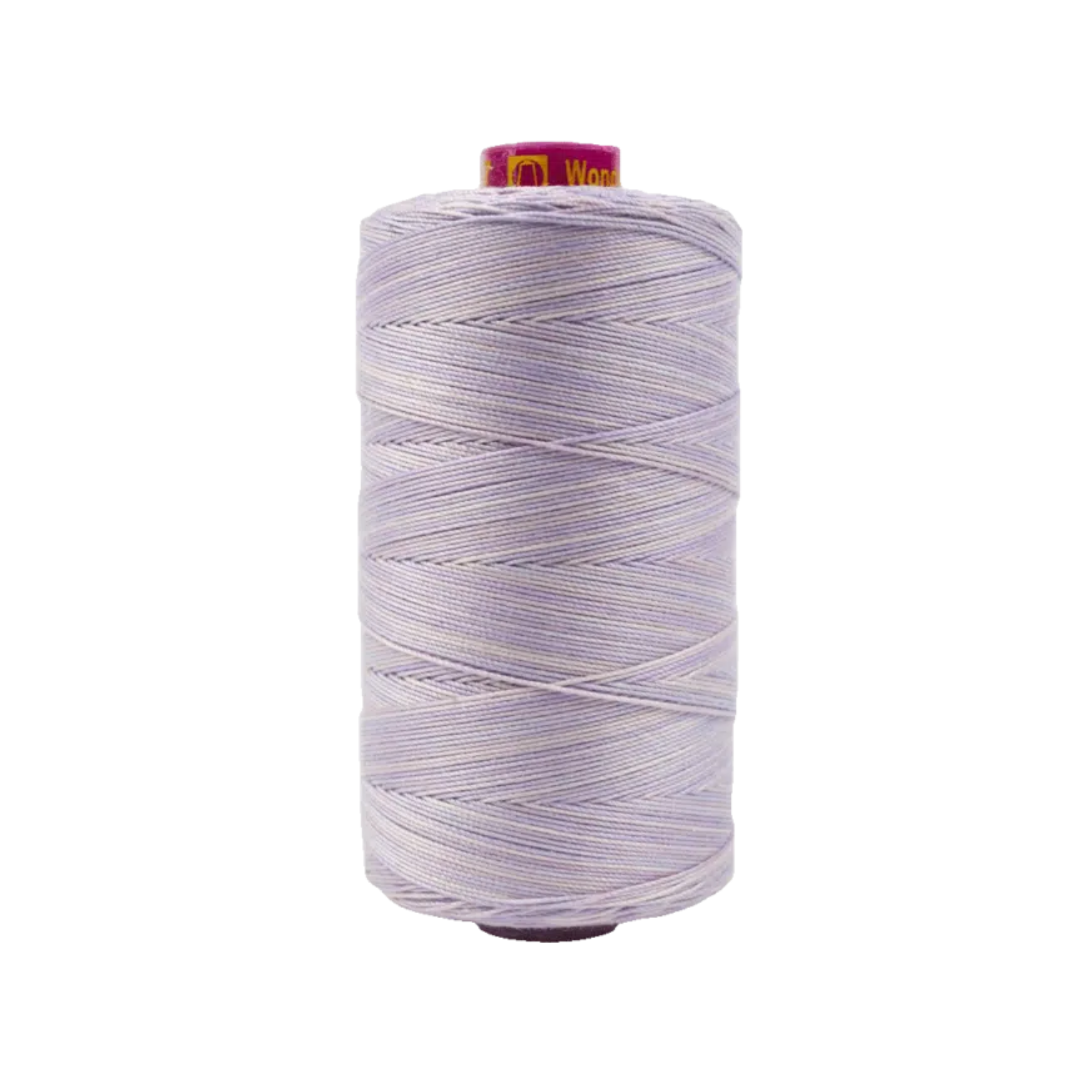 Spool of Fruitti Mountain FT4-17 12wt variegated Egyptian cotton thread featuring earthy green and neutral mountain-inspired tones with subtle color variation.