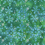 Jdj - Sparkly Christmas  Green 3918QM-X Star of Bethlehem