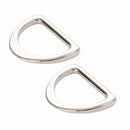 Flat D Ring 1'' Nickel