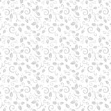 Stocking Stuffers 2  Holly & Scrolls White on White 1817-39186-100