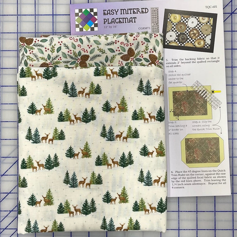 Woodland Winter Placemats (Dec 11)